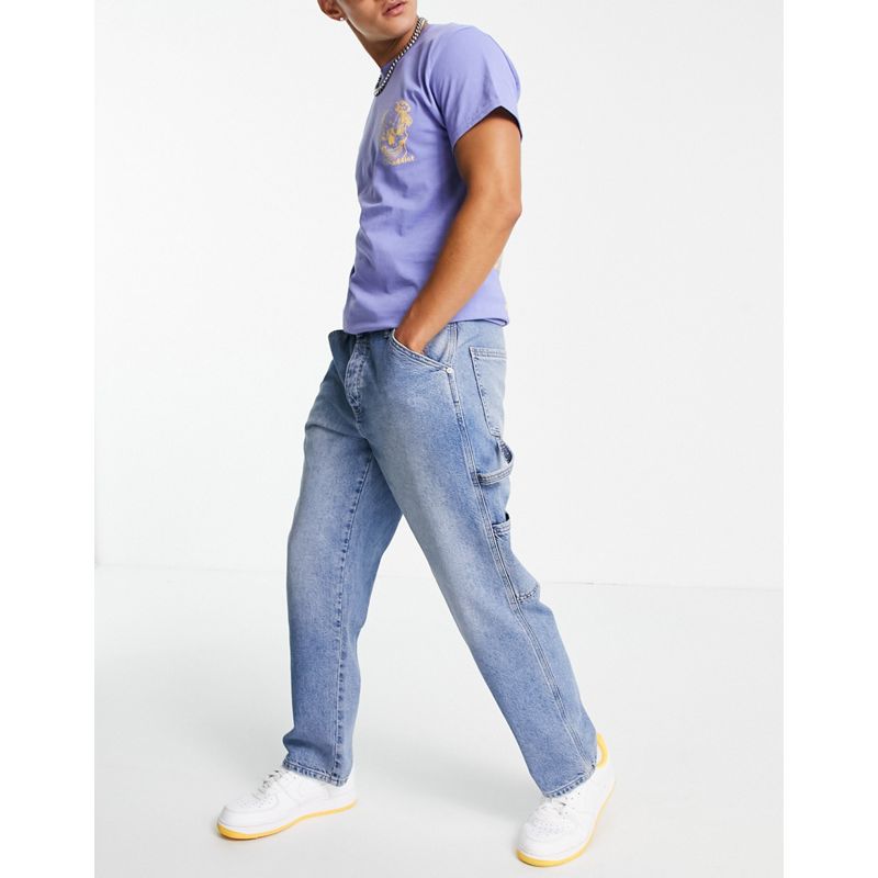 Topman - Jeans lavaggio medio