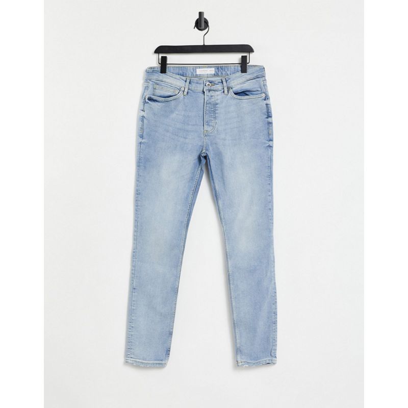 F0p5t Jeans Topman - Jeans skinny in misto cotone organico lavaggio candeggiato