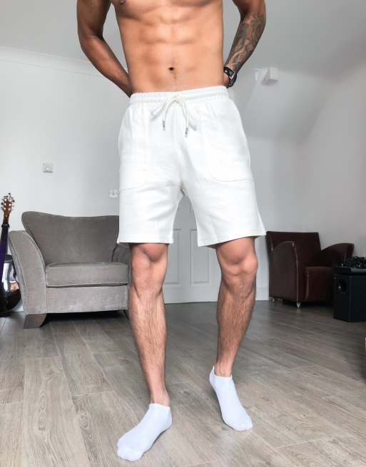 Topman 2025 white shorts