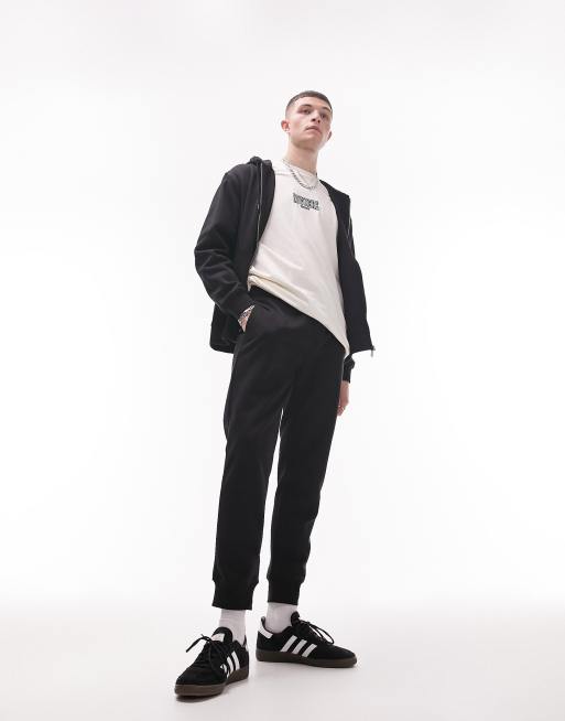 Topman hot sale black joggers