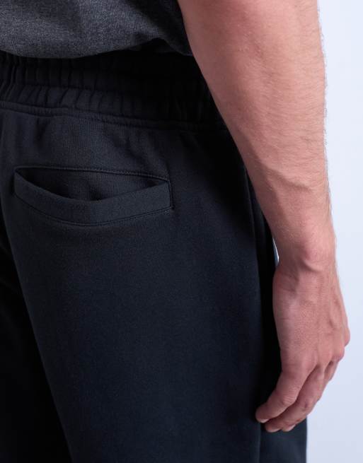 Topman - Joggers dritti pesanti neri, 4 di 5