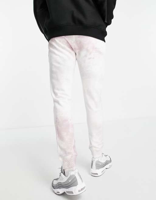 Topman - Joggingbroek met tie-dye in lila, deel van co-ord set, 2 van 4