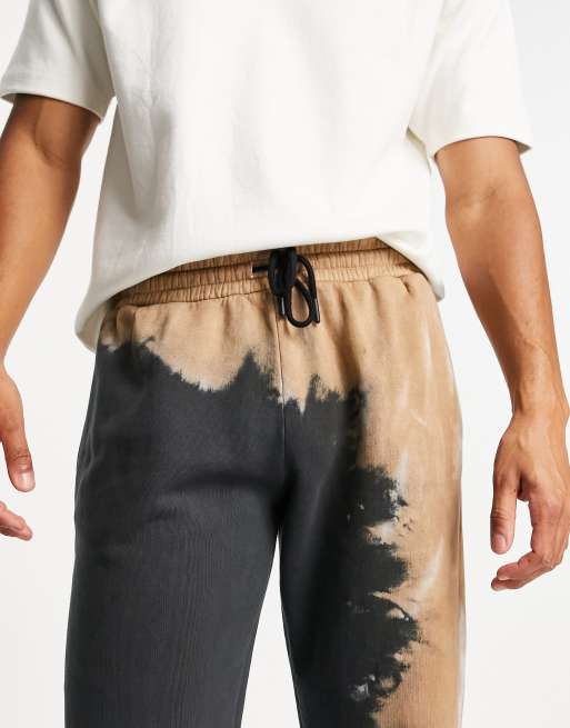 Topman - Joggingbukser i multifarvet batik - Del af sæt, 3 af 4