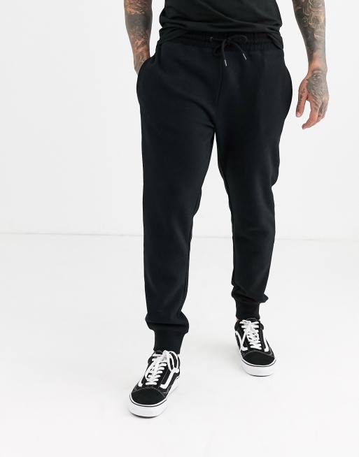 Topman - Joggingbukser i sort - Del af sæt
