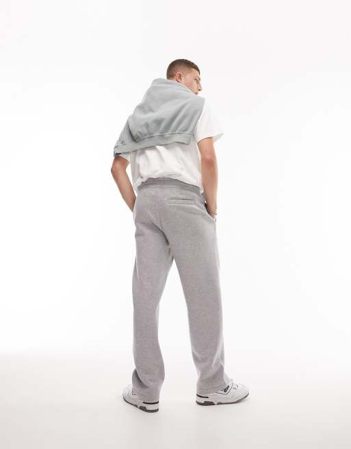Topman – Jogginghose in Kalkgrau mit geradem Schnitt, 3 von 4