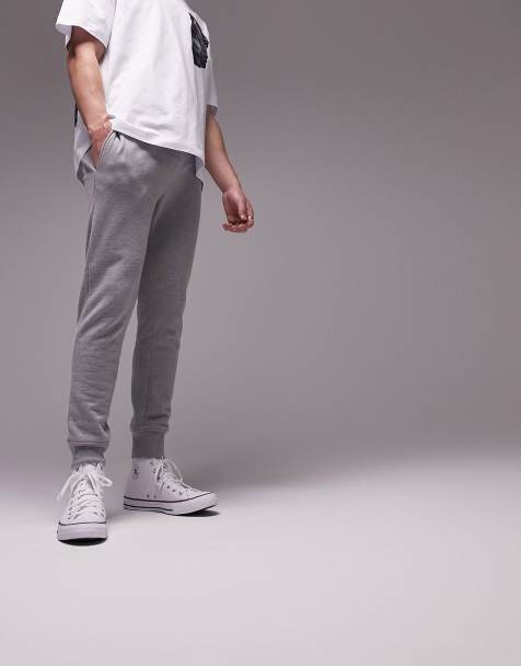 Hailys Herren Sweat Pants Jogginghose 4-Pockets hell grau melange