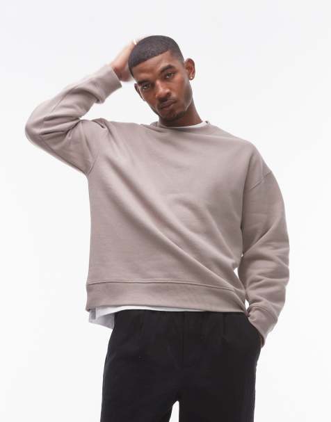 Topman – Kamiennobeżowa bluza oversize - view 1