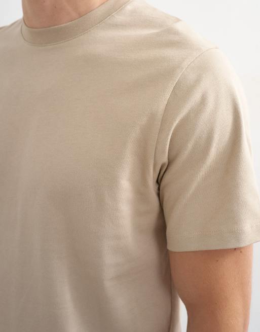 Topman - Klassiek T-shirt in stone, 4 van 5