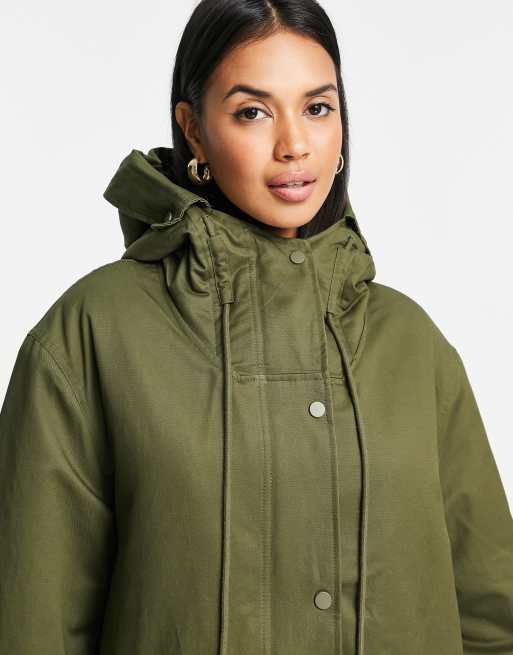 Topman - Klassieke parka in kaki, 4 van 4