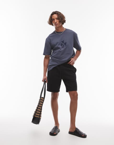 Topman – Klassische Shorts in Schwarz - view 1