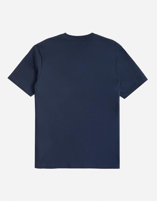 Topman klasyczny T-shirt w kolorze granatowym, 7 z 7