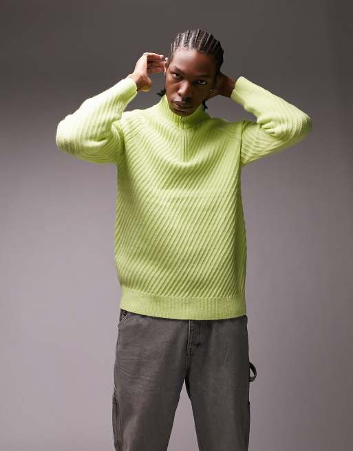 Topman on sale green jumper