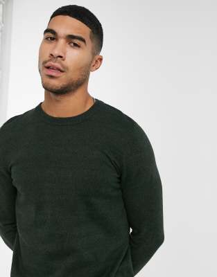 topman green jumper
