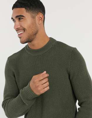 topman green jumper