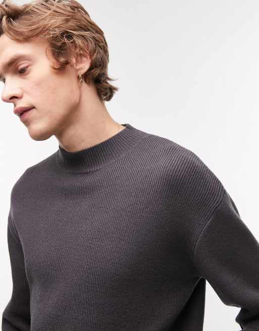 Topman turtle clearance neck jumper mens