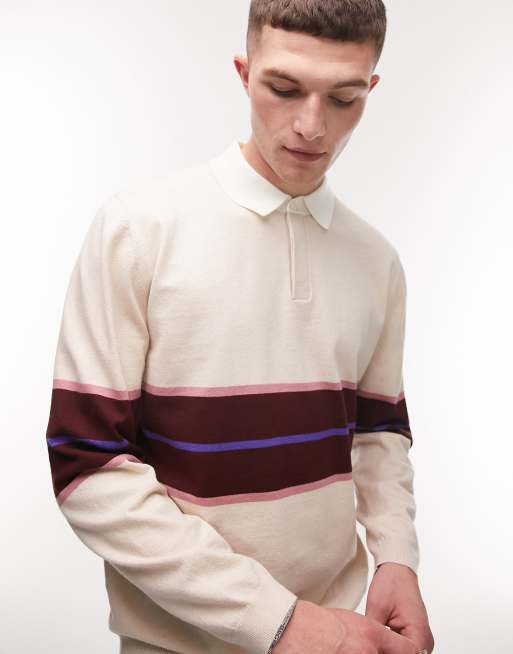 Topman knitted outlet polo