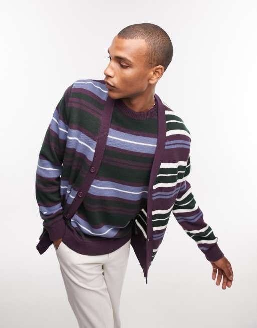 Topman hot sale striped jumper