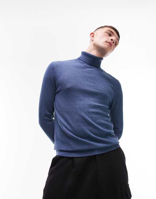 Topman shop roll neck