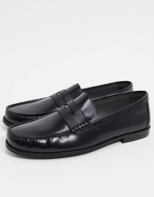 Topman 2024 black loafers