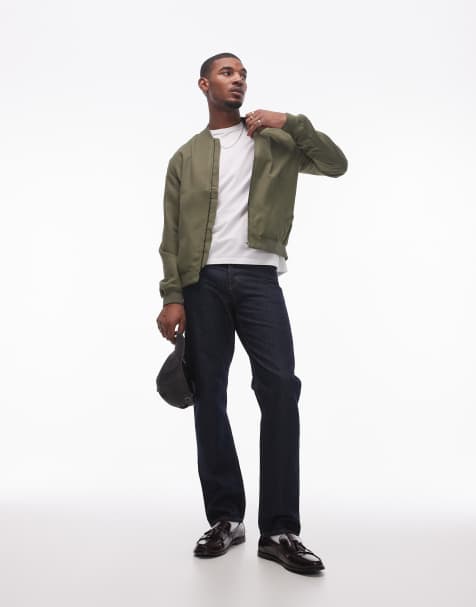Topman - Let bomber-jakke i kakigrøn - view 1