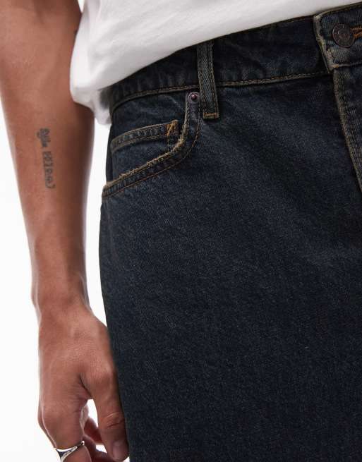 Topman - Lige jeans i mørk nuance, 4 af 5