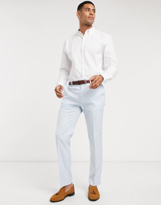 Topman – Blå kostym med smal passform, 3 av 3