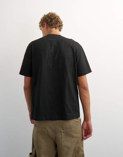 Topman – Locker geschnittenes T-Shirt in Schwarz, 4 von 7