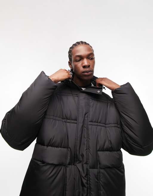 A line sale puffer coat