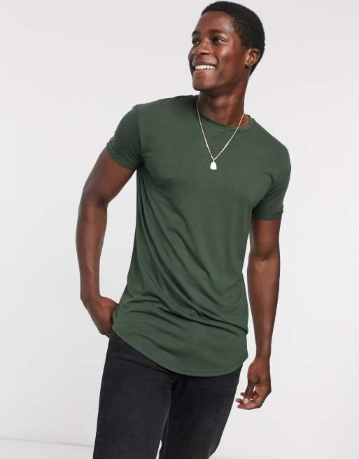 topman longline t shirt