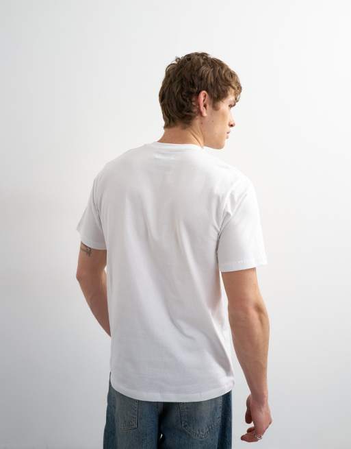Topman - Lot de 5 t-shirts classiques - Bleu marine, écru, rose, marron et bleu, 5 de 5
