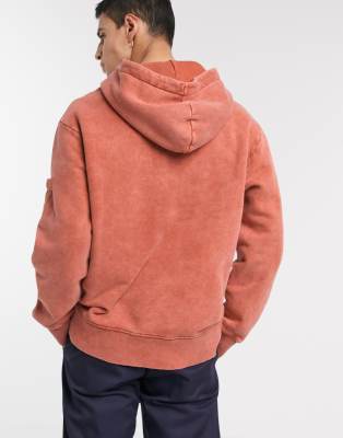 topman orange hoodie