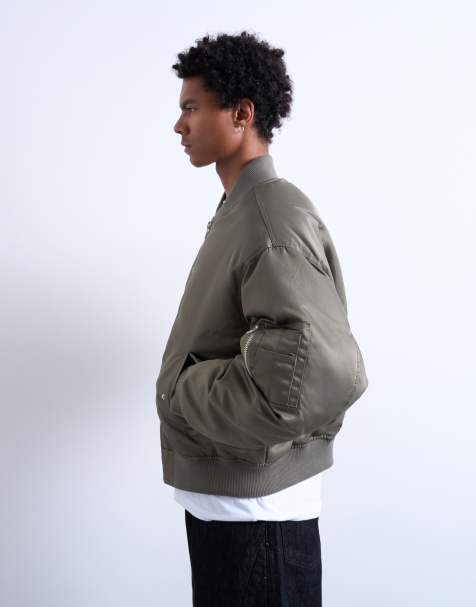 Topman – MA1 – Bomberjacke in Khaki - view 1