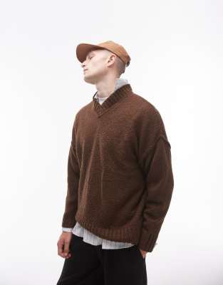 Moonshine oversized katoen gebreide top/in meerdere kleuren | *blouses