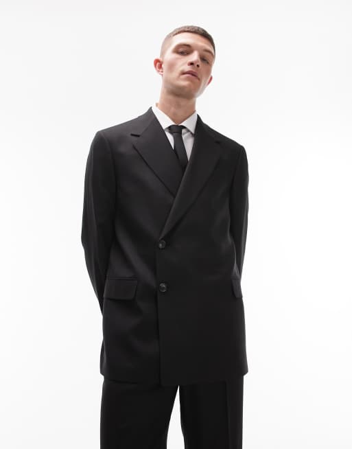 topman wide leg suit and modern blazer suit ASOS