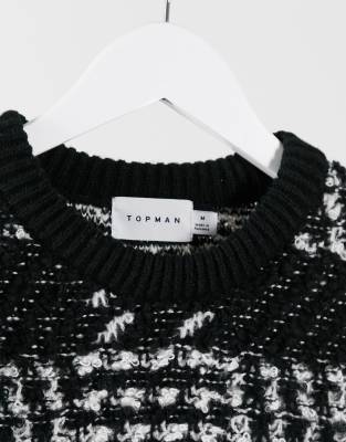 topman black jumper