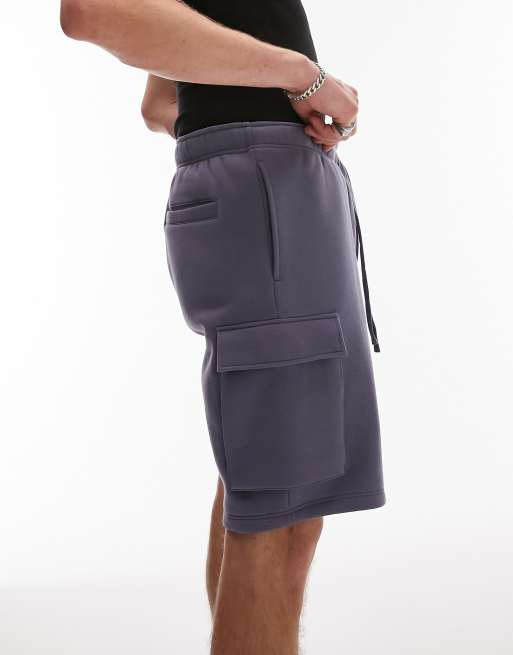 Topman – Mörkgrå cargoshorts