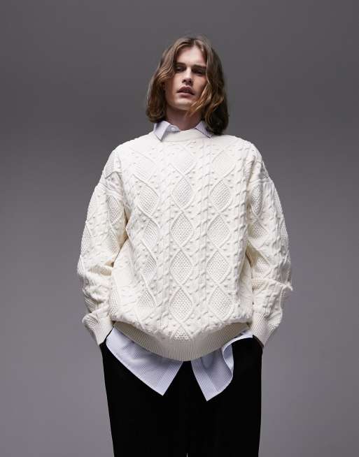 Topman deals white jumper