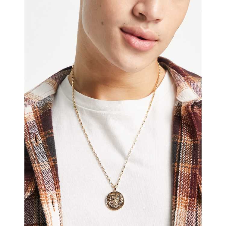 Topman hot sale gold chain