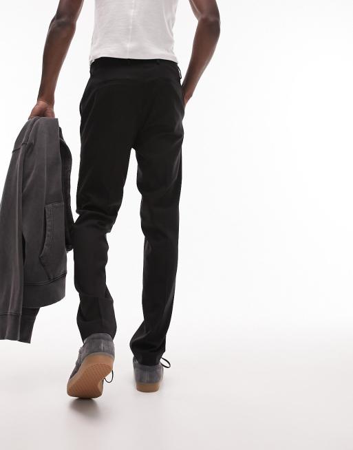 Topman - Nette smalle broek in zwart, 3 van 4