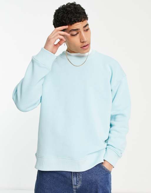 Topman – Niebieska bluza oversize