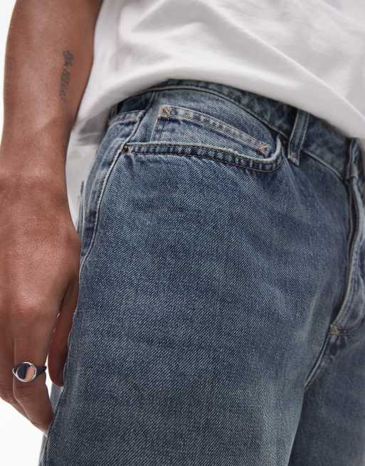 Topman – Obszerne jeansy z efektem przybrudzenia, 4 z 5