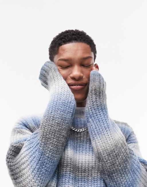 Topman ombre sweaters in blue | ASOS