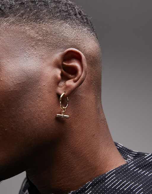 Topman - Orecchini pendenti color oro