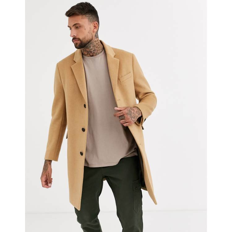 Topman topcoat on sale