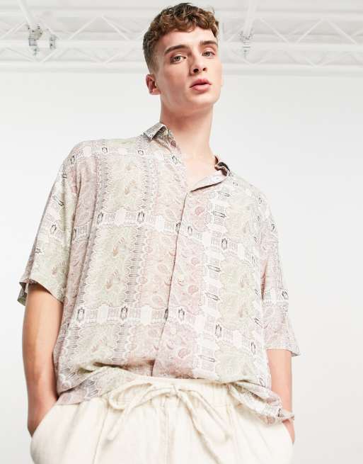 Topman - Overhemd met bandanaprint in multi