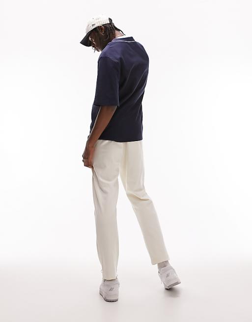 Topman oversized baseball t-shirt with Brooklyn embroidery Topman oversized baseball t-shirt with Brooklyn embroidery
