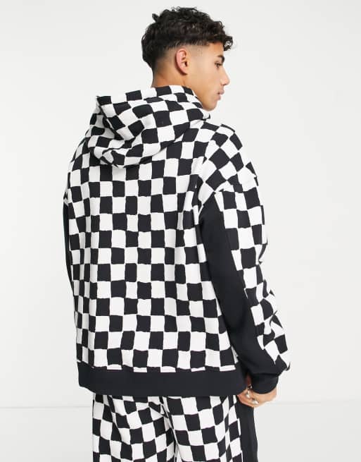 Hollister clearance checkerboard hoodie