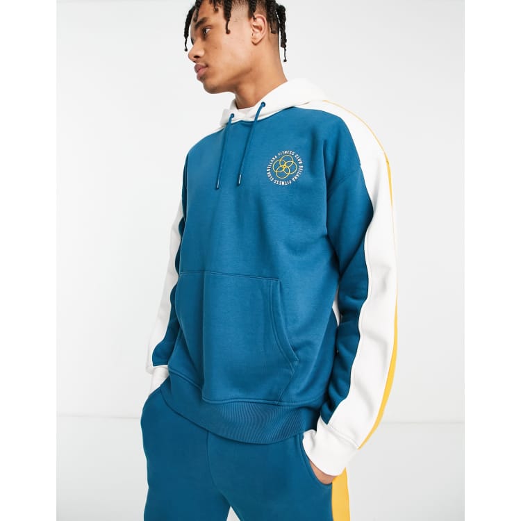 Topman pastel color block hoodie online