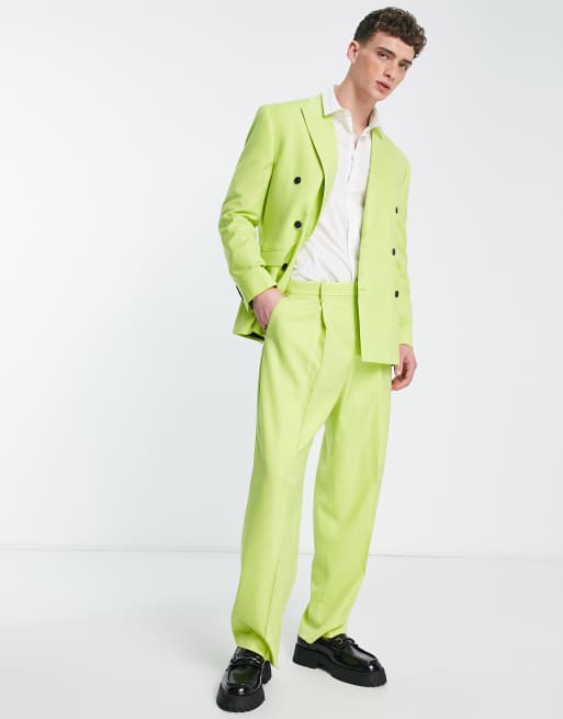 Mens lime sale green blazer