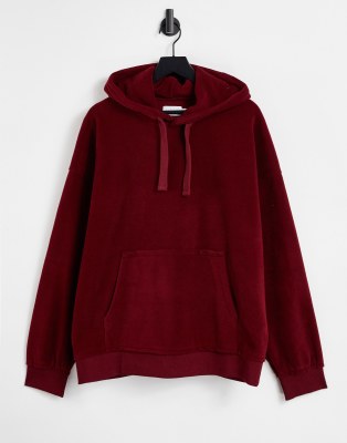 Topman hot sale red hoodie